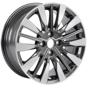 Platišče iz lahke zlitine 17" 5 x 3 kraki, siv